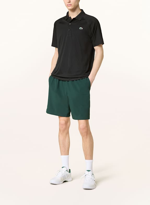 LACOSTE Functioneel poloshirt ZWART