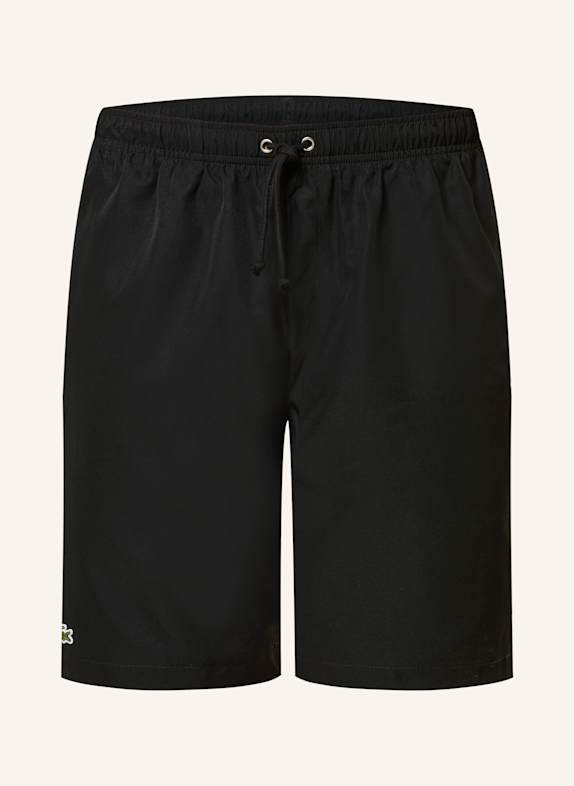 LACOSTE Tennisshorts SCHWARZ