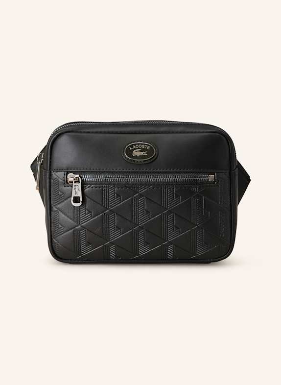 LACOSTE Umhängetasche SCHWARZ