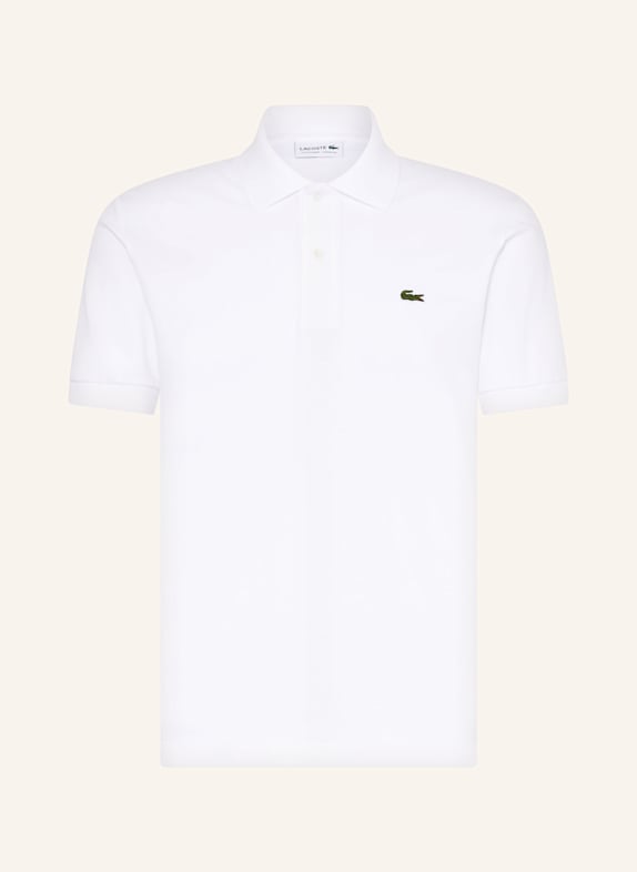 LACOSTE Piqué-Poloshirt WEISS