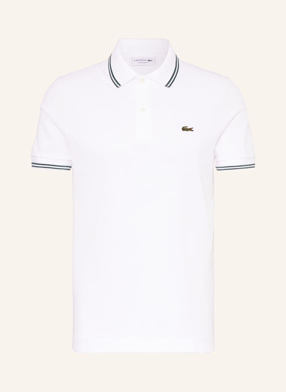 LACOSTE Piqué-Poloshirt Regular Fit WEISS