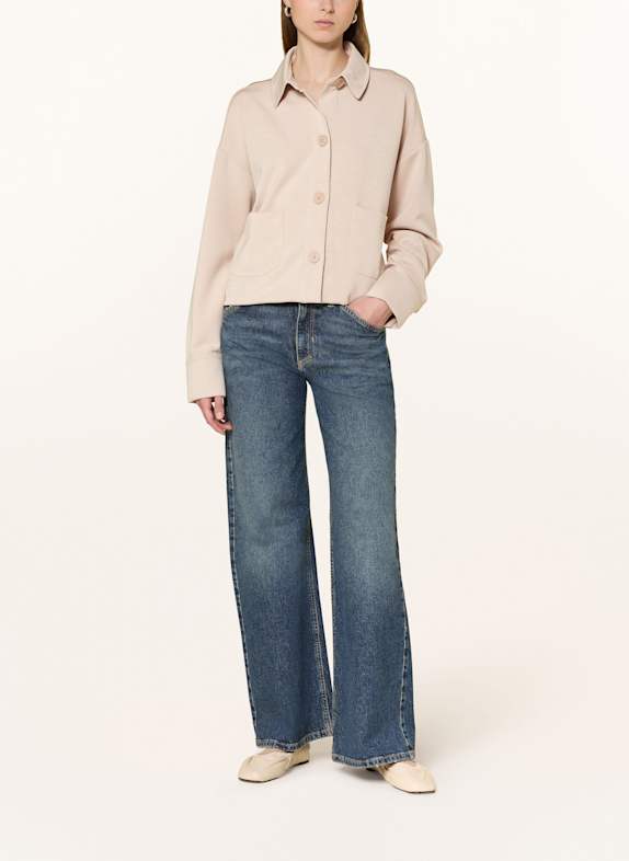 darling harbour Jersey-Overjacket BEIGE