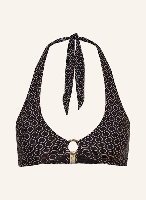 darling harbour Neckholder-Bikini-Top 16 MULTI-BLACK