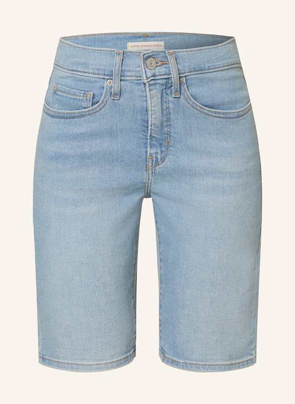 Levi's® Jeansshorts SHAPING BERMUDA 03 Light Indigo - Worn In