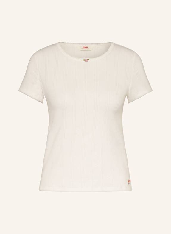 Levi's® T-Shirt DRY GOODS POINTELLE ECRU