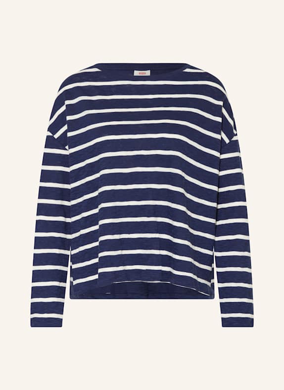 Levi's® Longsleeve MARGOT ECRU/ WEISS/ DUNKELBLAU