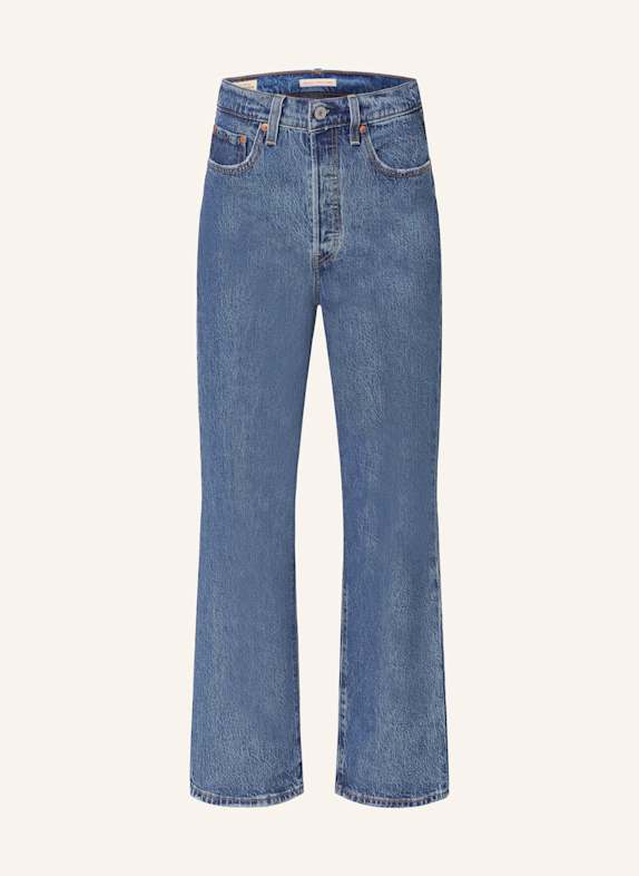 Levi's® Straight Jeans RIBCAGE STRAIGHT ANKLE 17 Med Indigo - Worn In