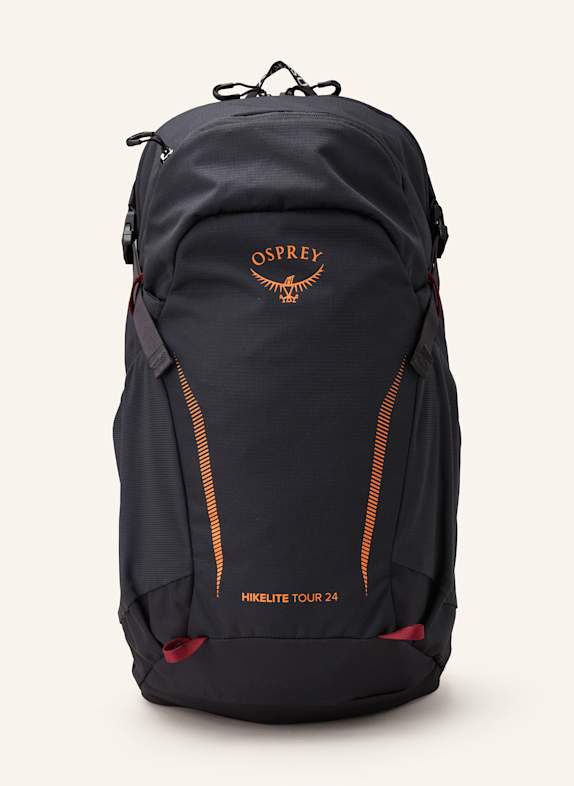 OSPREY Rucksack HIKELITE TOUR 24 l SCHWARZ/ ORANGE