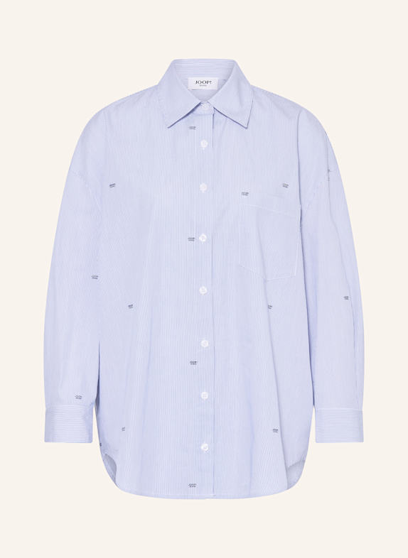 JOOP! JEANS Oversized-Hemdbluse BRENDA WEISS/ BLAU