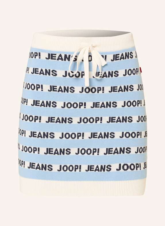 JOOP! JEANS Knit skirt KALIN LIGHT BLUE/ WHITE/ DARK BLUE