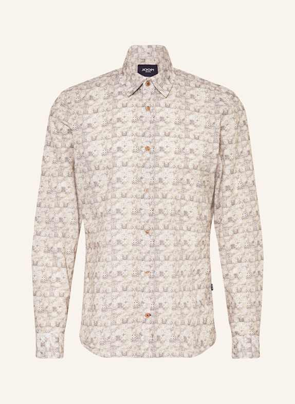 JOOP! JEANS Hemd HANSON Slim Fit BEIGE/ HELLBRAUN/ BRAUN