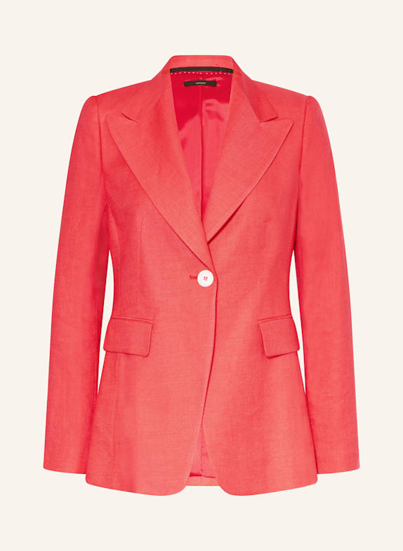 windsor. Blazer mit Leinen ROT