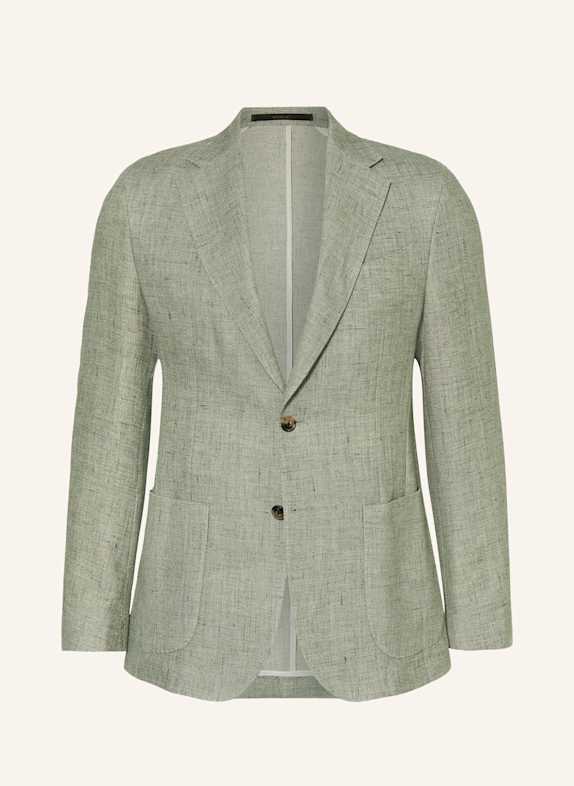 windsor. Sakko GIORNO Extra Slim Fit mit Leinen HELLGRÜN
