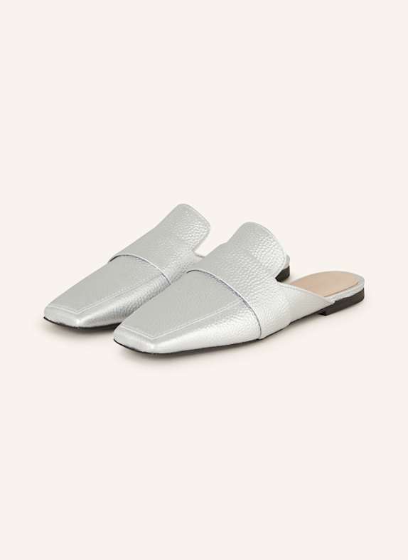 KENNEL & SCHMENGER Mules LEILA SILVER