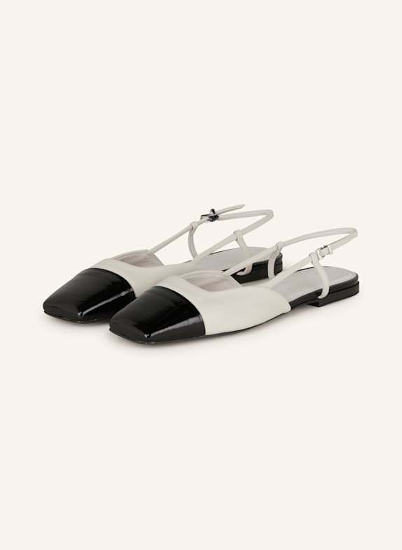 KENNEL & SCHMENGER Slingballerinas LEILA CREME/ SCHWARZ