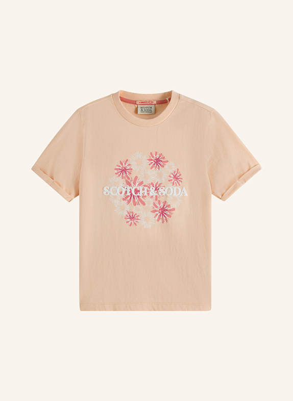 SCOTCH & SODA T-Shirt HELLORANGE