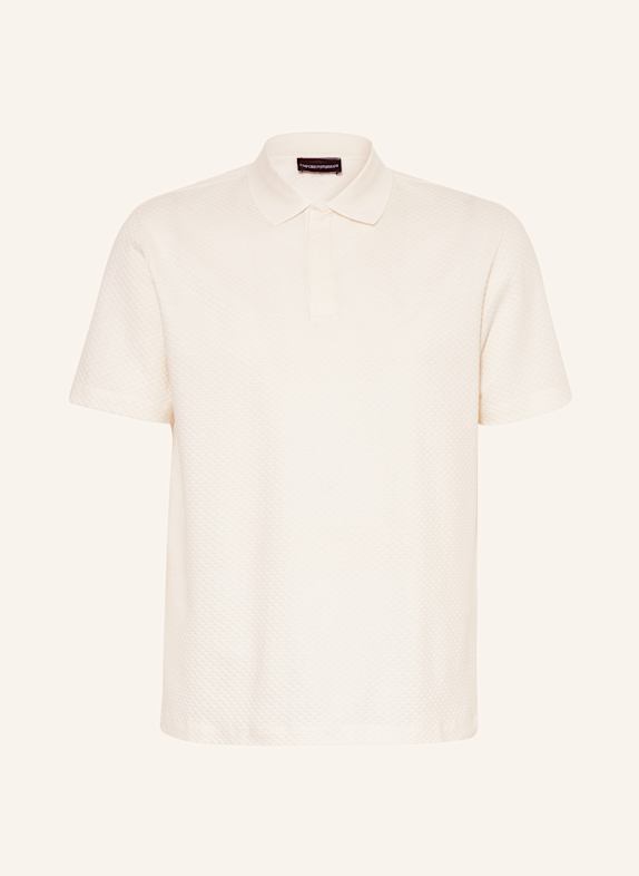 EMPORIO ARMANI Piqué-Poloshirt WEISS