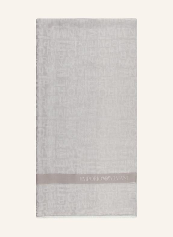 EMPORIO ARMANI Schal HELLGRAU