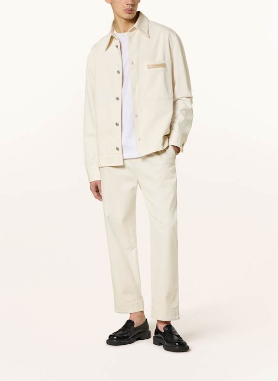 EMPORIO ARMANI Overjacket z jeansu ECRU