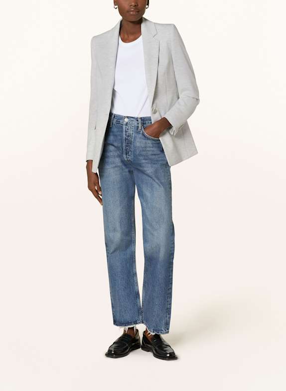 DRYKORN Piqué blazer ATLIN_2 LICHTGRIJS