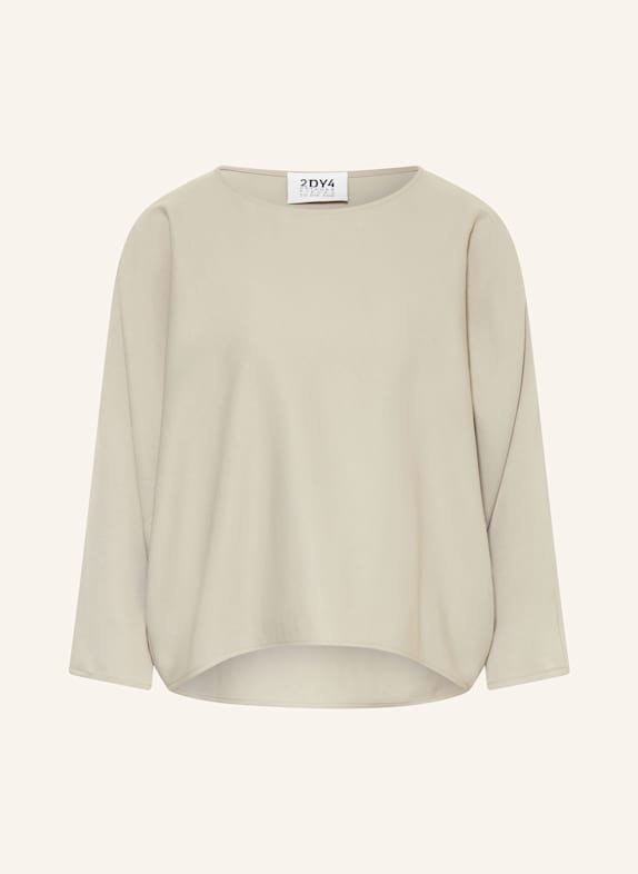 DRYKORN Blusenshirt NIALINI aus Satin KHAKI