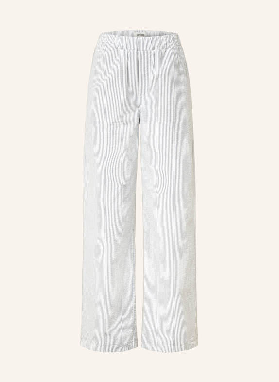 DRYKORN Marlenehose CONSIDER WEISS/ BLAU