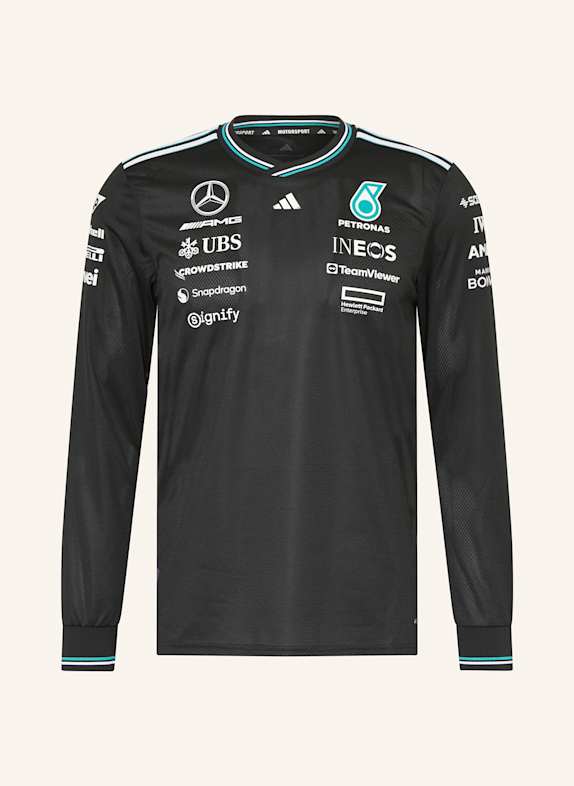 adidas Longsleeve MERCEDES - AMG PETRONAS FORMULA ONE TEAM DRIVER SCHWARZ/ WEISS