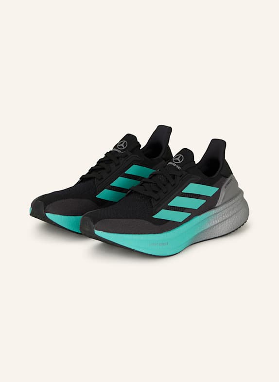 adidas Laufschuhe MERCEDES - AMG PETRONAS FORMULA ONE TEAM Ultraboost 5X SCHWARZ/ TÜRKIS/ GRAU