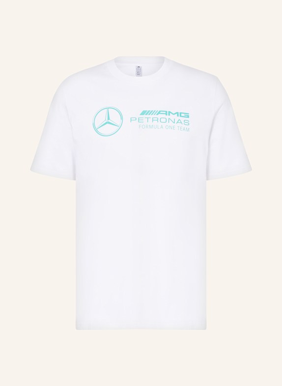 adidas T-Shirt MERCEDES - AMG PETRONAS FORMULA ONE TEAM DNA GRAPHIC WEISS