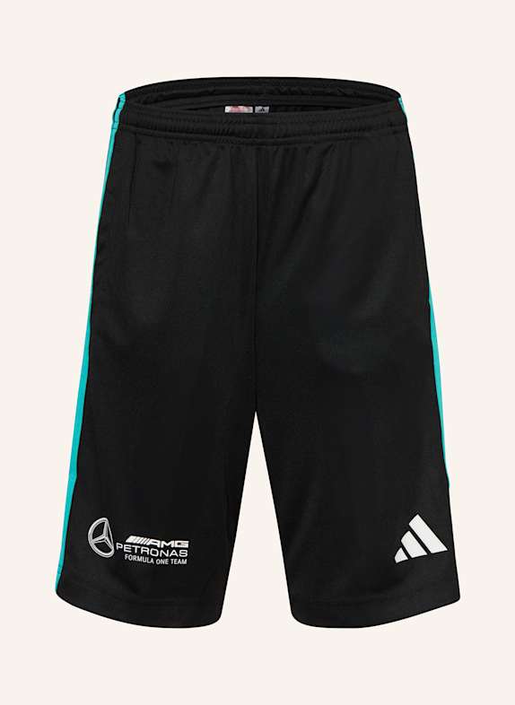 adidas Shorts MERCEDES - AMG PETRONAS FORMULA ONE TEAM DNA SHORT YOUTH SCHWARZ/ MINT