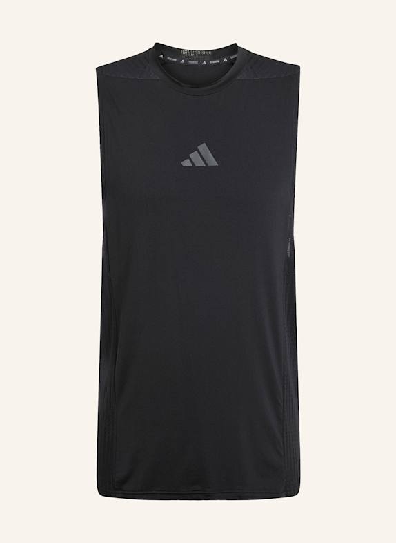 adidas Tílko D4T INTENSITY ČERNÁ