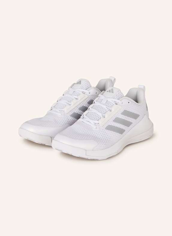 adidas Indoor shoes NOVAFLIGHT 2 WHITE/ LIGHT GRAY