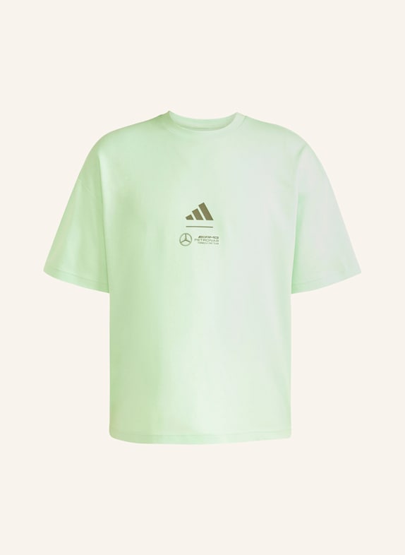 adidas T-Shirt MERCEDES - AMG PETRONAS FORMULA ONE TEAM PREMIUM WOVEN MINT