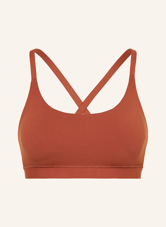 adidas Sport-BH ALL ME LIGHT SUPPORT BRA DUNKELORANGE
