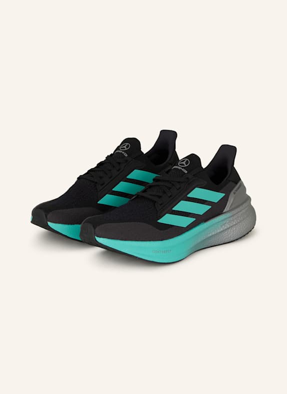 adidas Laufschuhe MERCEDES - AMG PETRONAS FORMULA ONE TEAM Ultraboost 5X SCHWARZ/ TÜRKIS/ GRAU