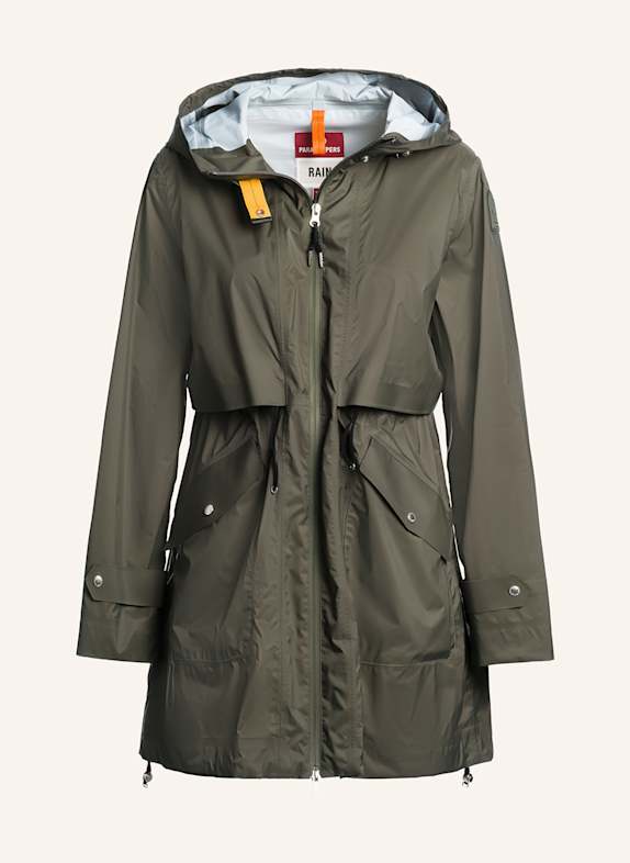 PARAJUMPERS Regenmantel MIKUNI DUNKELGRÜN