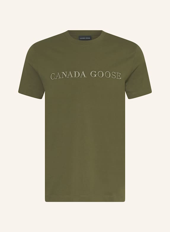 CANADA GOOSE T-Shirt EMERSEN KHAKI