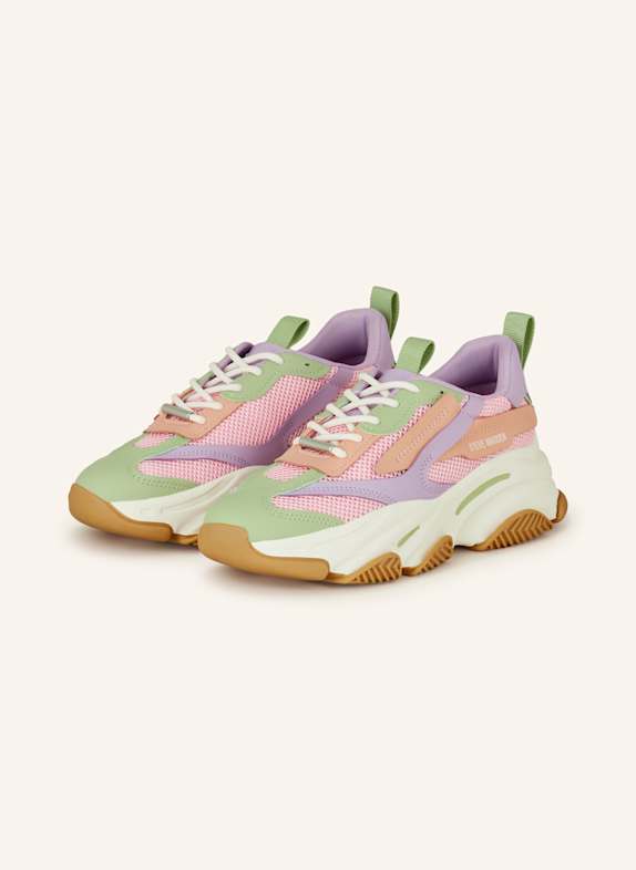 STEVE MADDEN Sneaker POSSESSION-E HELLGRÜN/ ROSA/ HELLLILA