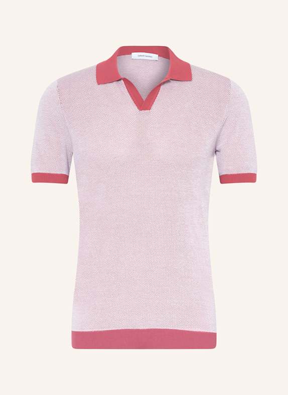 GRAN SASSO Piqué-Poloshirt 223 Berry