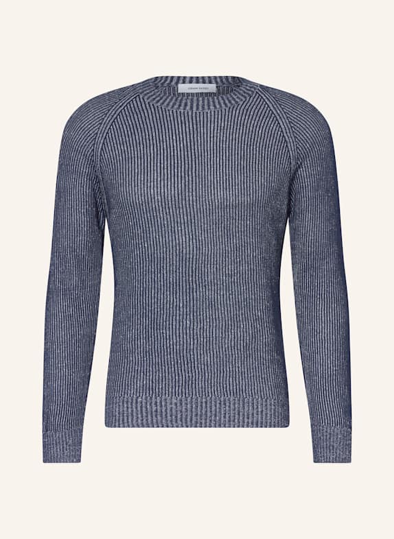 GRAN SASSO Pullover DUNKELBLAU/ WEISS