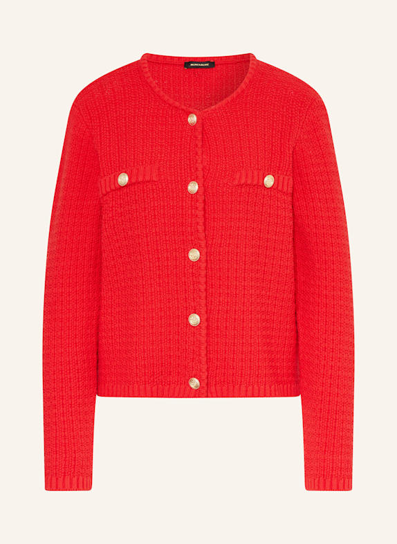 MORE & MORE Strickjacke ROT