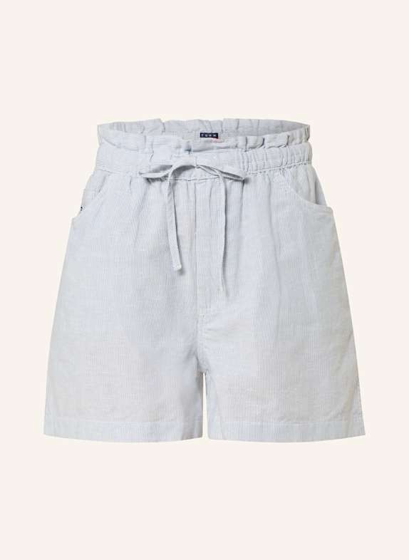 TOMMY JEANS Shorts HELLBLAU/ WEISS
