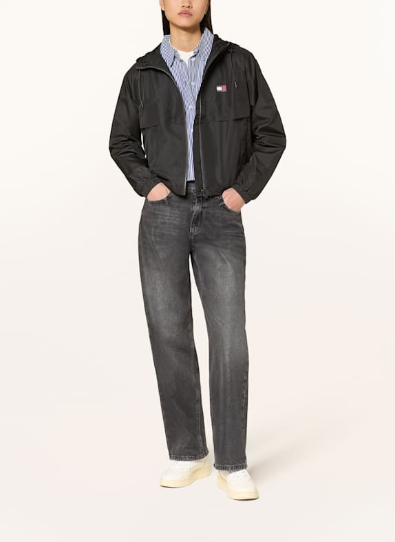 TOMMY JEANS Jacke SCHWARZ