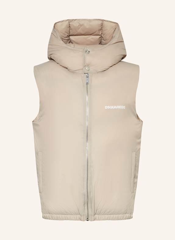 DSQUARED2 Steppweste BEIGE