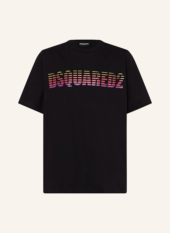 DSQUARED2 T-Shirt SCHWARZ