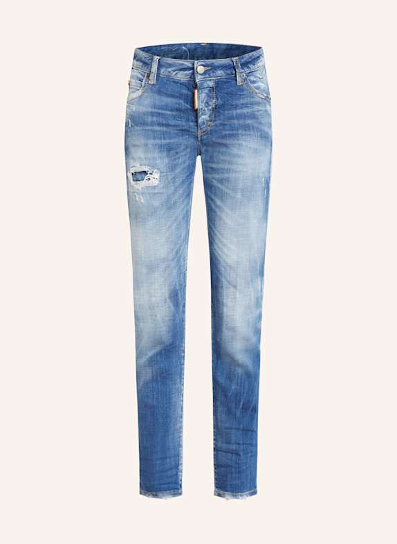 DSQUARED2 Skinny Jeans JENNIFER 470 NAVY BLUE