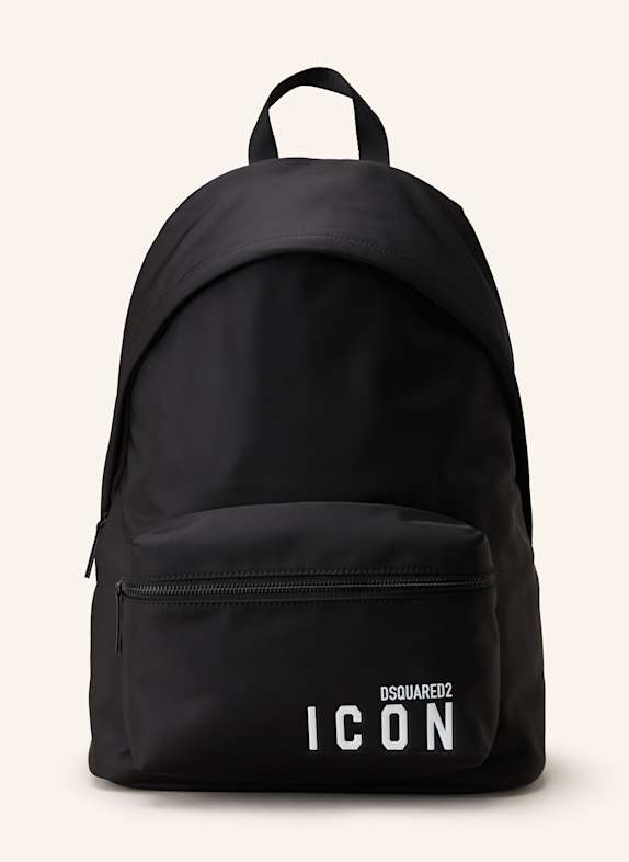 DSQUARED2 Rucksack BE ICON SCHWARZ