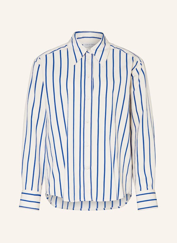 TIGER OF SWEDEN Hemdbluse CLEMONS CREME/ BLAU