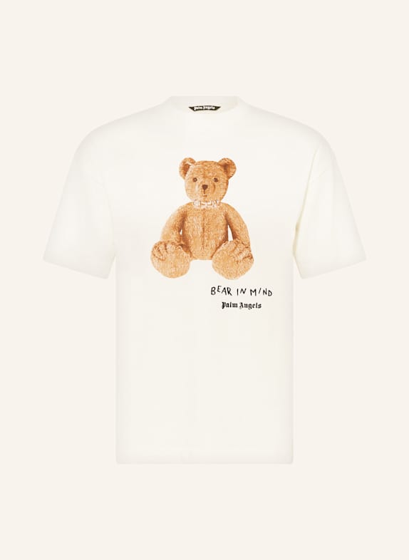 Palm Angels T-shirt WHITE/ BROWN
