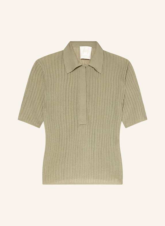 MARELLA Strick-Poloshirt OLIV